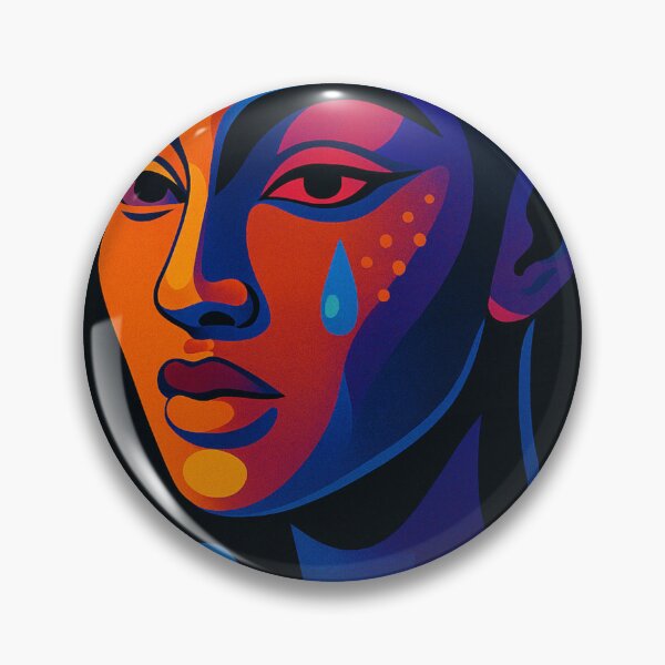 Item preview, Dark Art Sadness – Emotional Face Design designed and sold by Bernd Friese.
