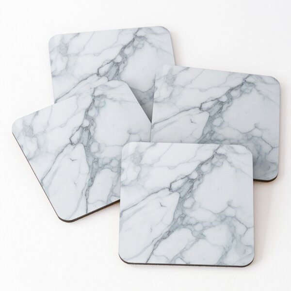 Item preview, Pristine Elegance: Modern White Marble Texture designed and sold by ShadowAndSlate.