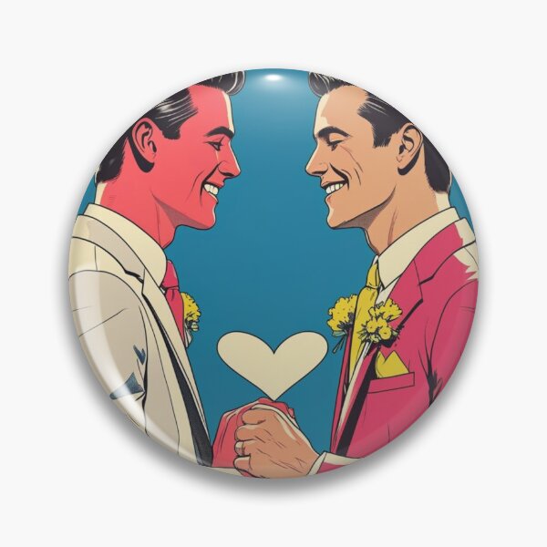 Item preview, Two Males at Their Wedding Ceremony designed and sold by HonneUmi.