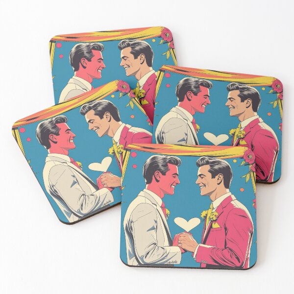 Item preview, Two Males at Their Wedding Ceremony designed and sold by HonneUmi.