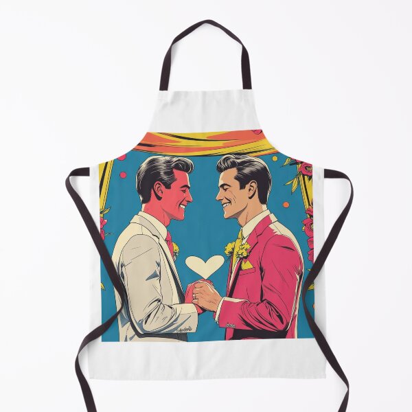 Item preview, Two Males at Their Wedding Ceremony designed and sold by HonneUmi.