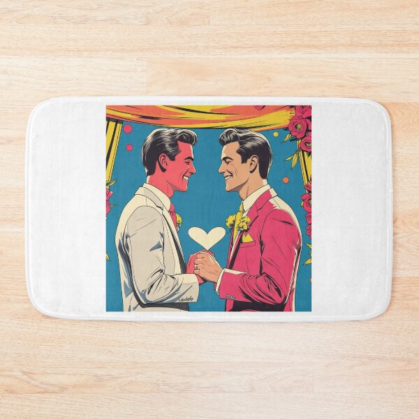 Item preview, Two Males at Their Wedding Ceremony designed and sold by HonneUmi.