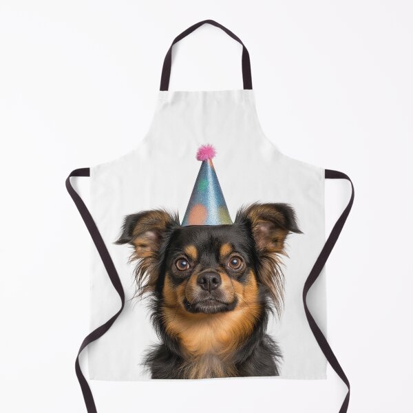 Item preview, Cute Tibetan Spaniel dog with Party Hat Birthday Celebration designed and sold by LazyOwlStore.