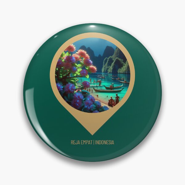 Item preview, Raja Ampat Island 80s Style Photo - Vintage Travel Art for City Lovers and Tourists - Perfect for Clothing & Accessories designed and sold by knalpot-design.