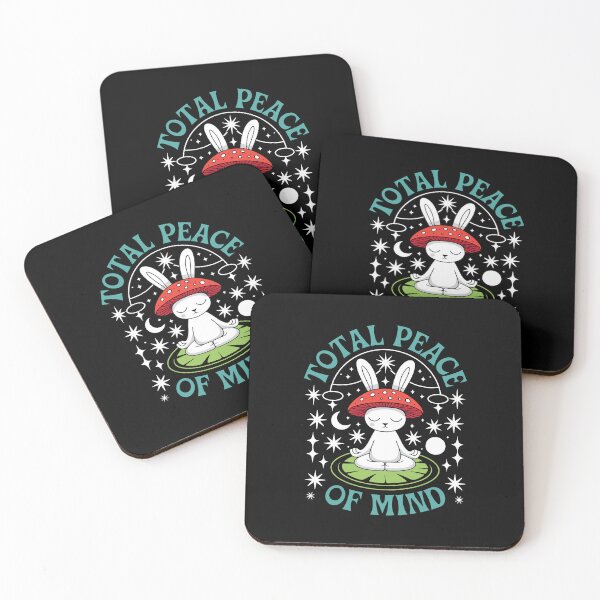 Item preview, Total Peace of Mind – Meditating Rabbit designed and sold by TipTop GFX.