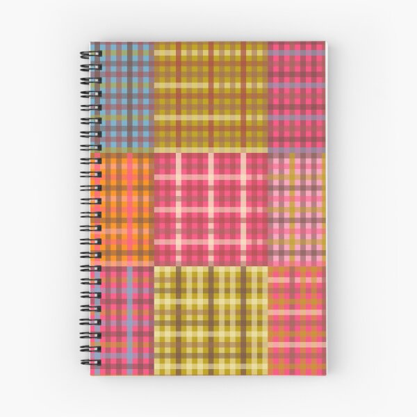 Item preview, Eclectic Gingham Patchwork Colorful Vintage Contemporary Plaid Pattern designed and sold by kierkegaard.