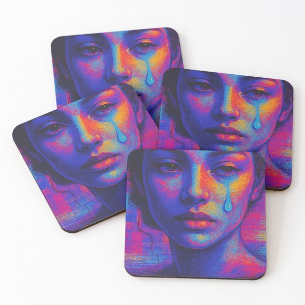 Item preview, Dark Art Sadness – Emotional Face Design designed and sold by Bernd Friese.