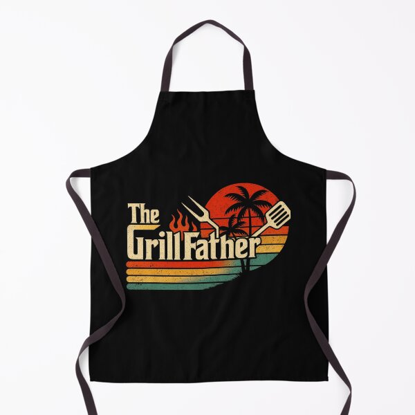 Item preview, The Grillfather Bbq Grill T-Shirt designed and sold by queenzoid.