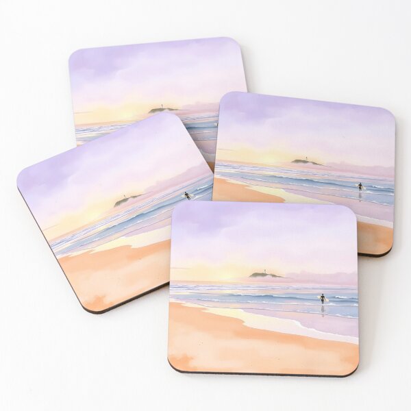 Item preview, Nobbys Head Lighthouse, Newcastle: Sunrise Golden Beacon designed and sold by LSVart.