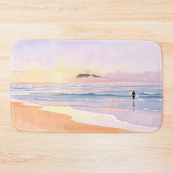 Item preview, Nobbys Head Lighthouse, Newcastle: Sunrise Golden Beacon designed and sold by LSVart.
