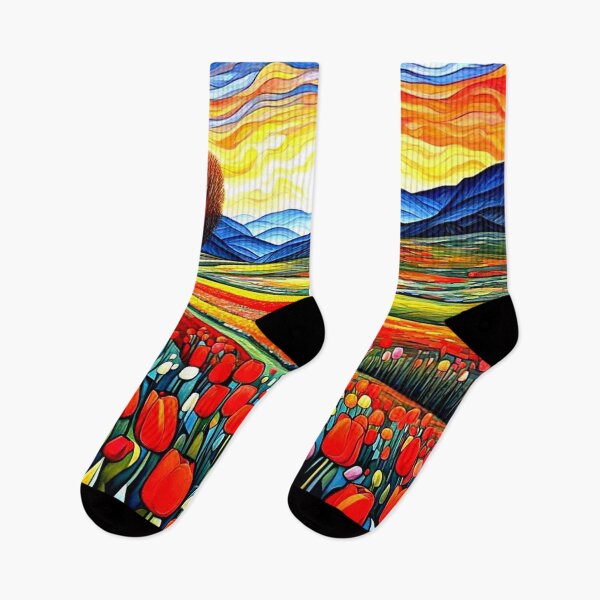 Item preview, The Tulip Fields 1 designed and sold by George Hutton Hunter.