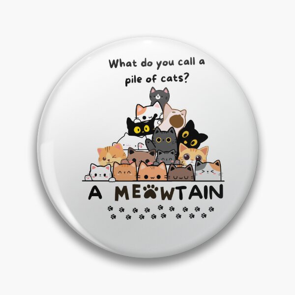 Item preview, Meowtain Dad Joke Graphic designed and sold by GinnsSales.