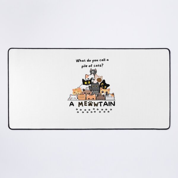 Item preview, Meowtain Dad Joke Graphic designed and sold by GinnsSales.