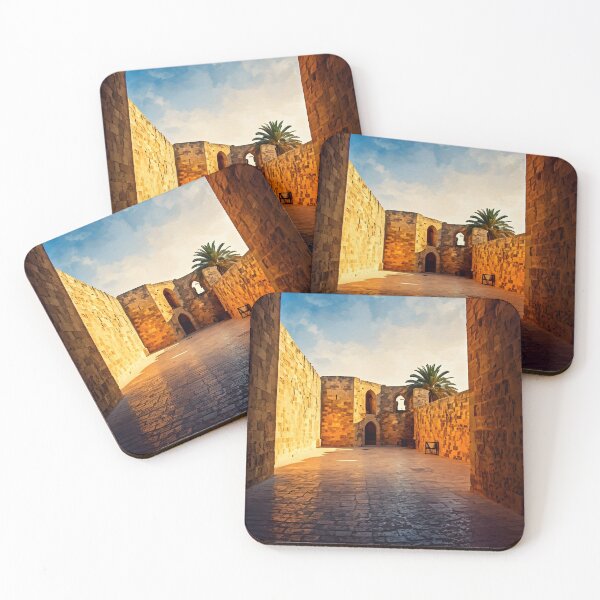 Item preview, Othello Castle, Famagusta: Mediterranean Sunset Splendor designed and sold by LSVart.