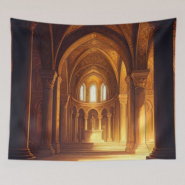 Item preview, Cappella Palatina, Palermo: Golden Byzantine Mosaics in Soft Light designed and sold by LSVart.