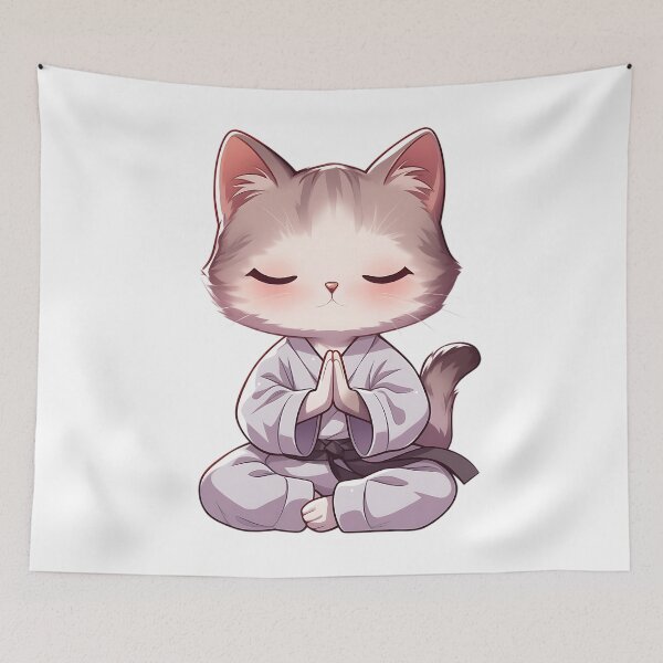 Item preview, Yoga Cat designed and sold by bapupa.