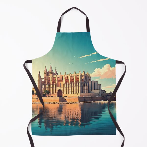 Item preview, Palma de Mallorca at Sunset: La Seu in Golden Light designed and sold by LSVart.