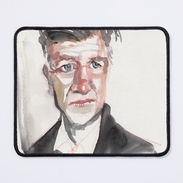 Item preview, Portrait of David Lynch – Watercolour Illustration designed and sold by LeraSwonk.