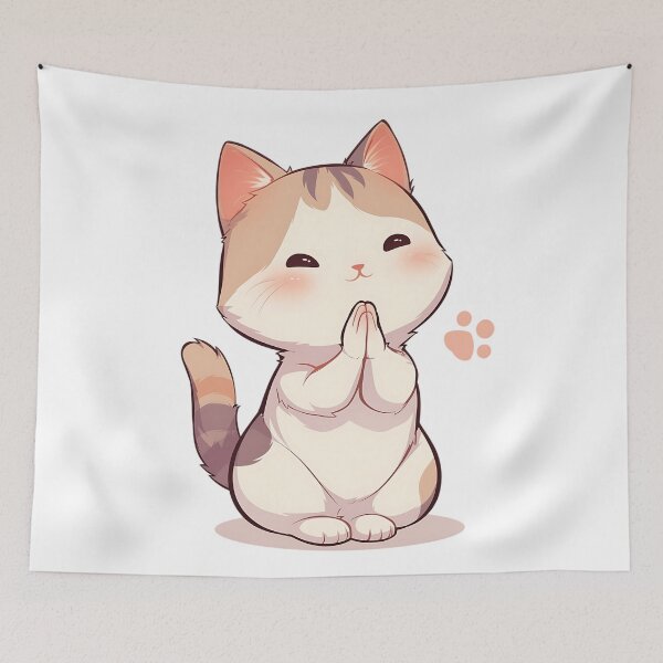 Item preview, Zen Yoga Cat designed and sold by bapupa.