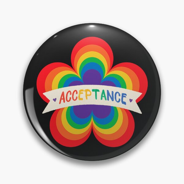 Item preview, Pride Acceptance Flower  designed and sold by SimplyNerdia.