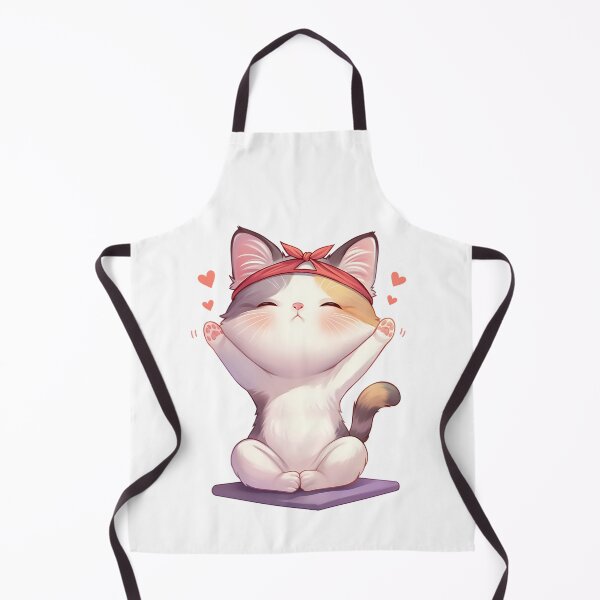 Item preview, Peaceful Yoga Cat designed and sold by bapupa.