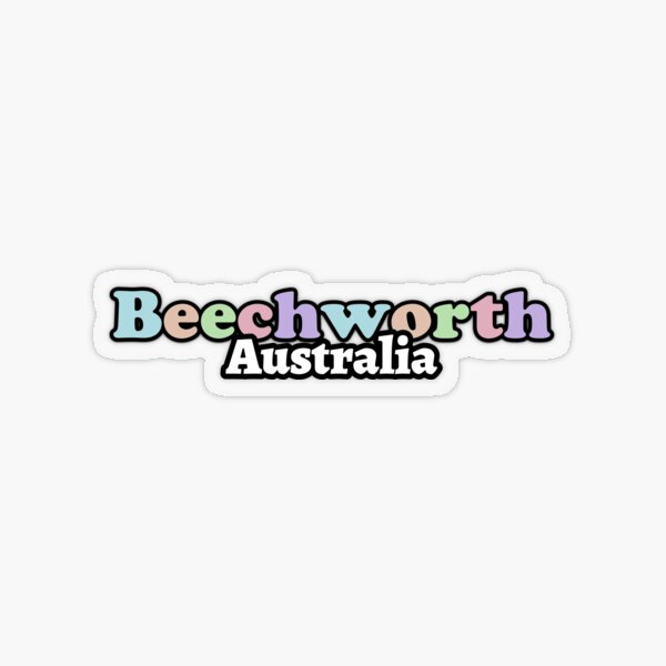 Beechworth Australia Travel Bumper Transparent Sticker