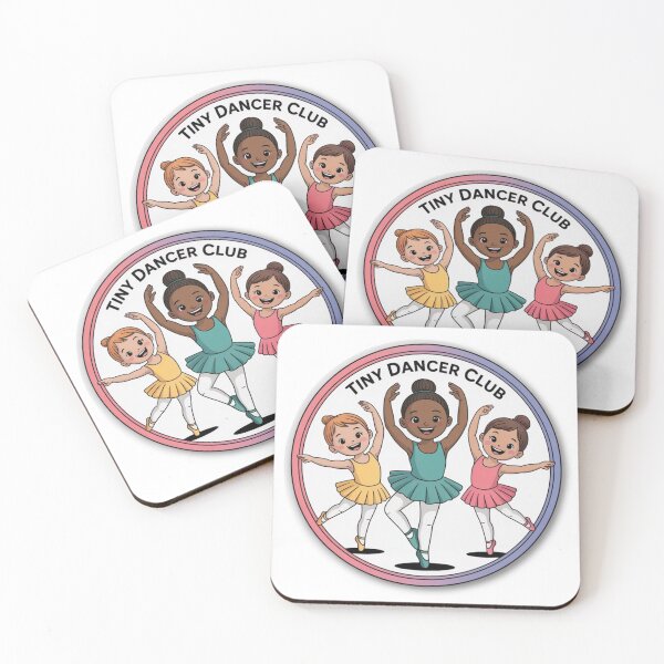 Item preview, Tiny Dancer Club – Ballet Friends Kids Design designed and sold by jubileejungle.