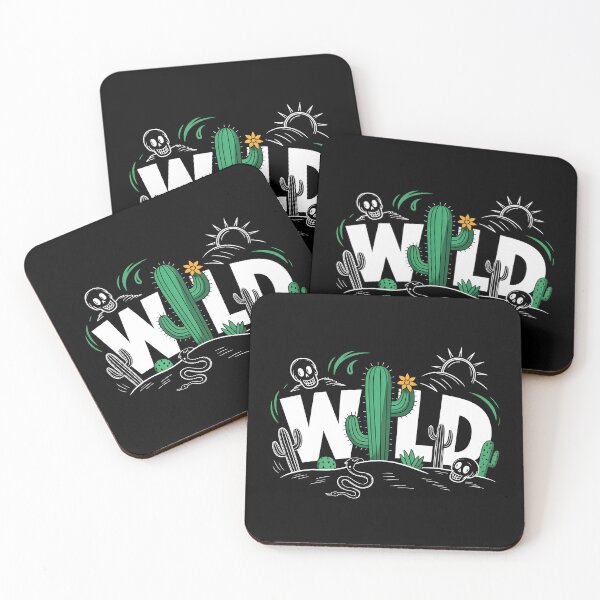 Item preview, WILD Desert Cactus Cartoon Design designed and sold by Hooodify.