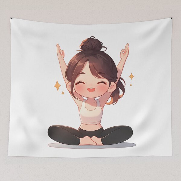 Item preview, Yoga Girl designed and sold by bapupa.