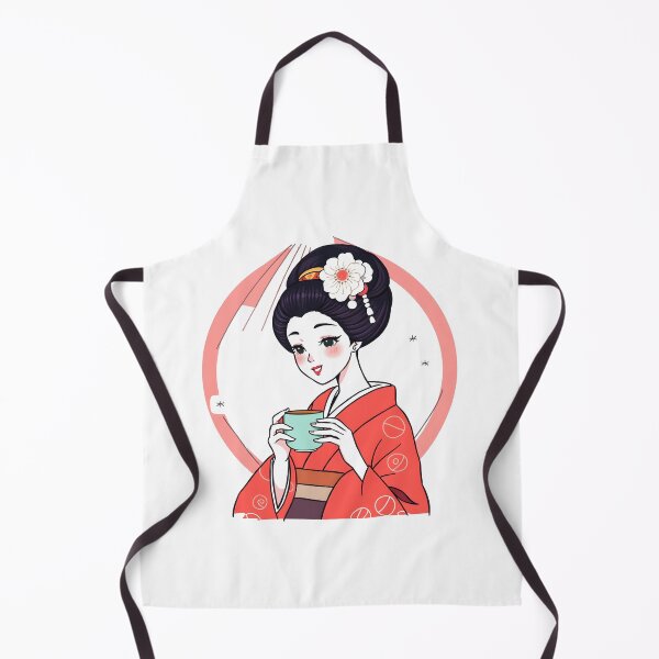 Item preview, Geisha's Tea Party: A Whimsical Sip Tee designed and sold by allogy.