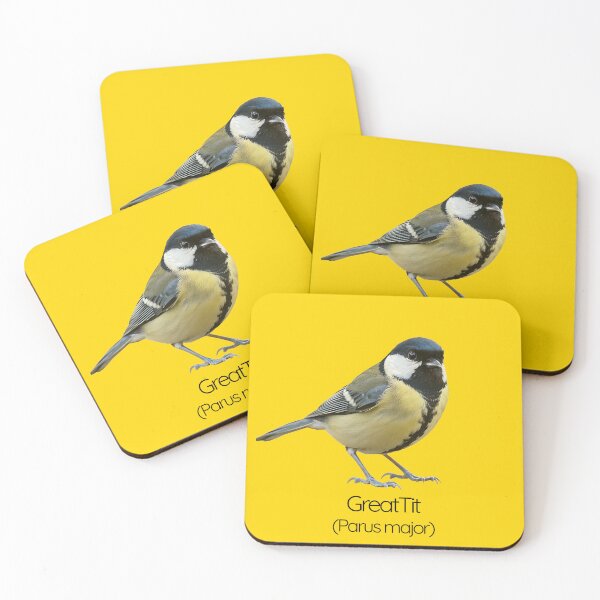Item preview, Great Tit | The Bold and Bright Garden Visitor designed and sold by The Digital Compass.