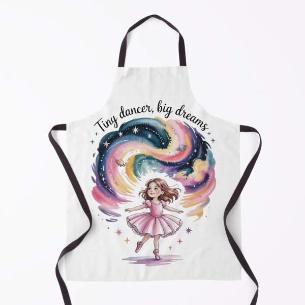 Item preview, Tiny Dancer, Big Dreams – Watercolor Galaxy Ballet Art designed and sold by jubileejungle.