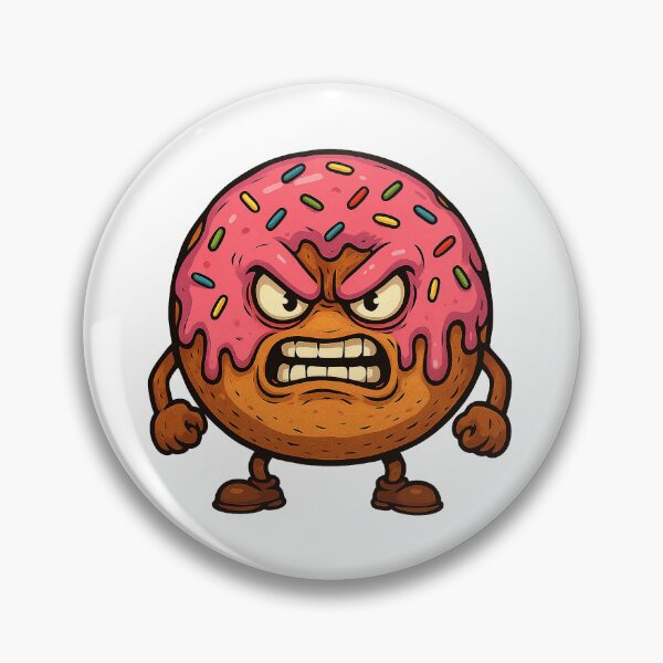 Item preview, Angry Donut designed and sold by  Frank Creative Shop.