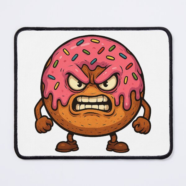 Item preview, Angry Donut designed and sold by Frank Creative Shop.