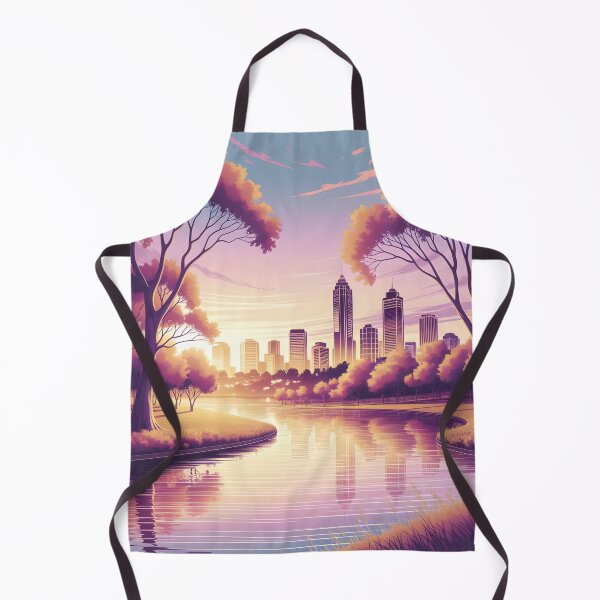 Item preview, Perth from Kings Park: Sunset Cityscape designed and sold by LSVart.