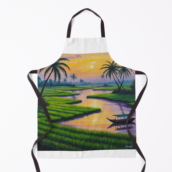 Item preview, kerala rice field scenery designed and sold by malufromhtown.