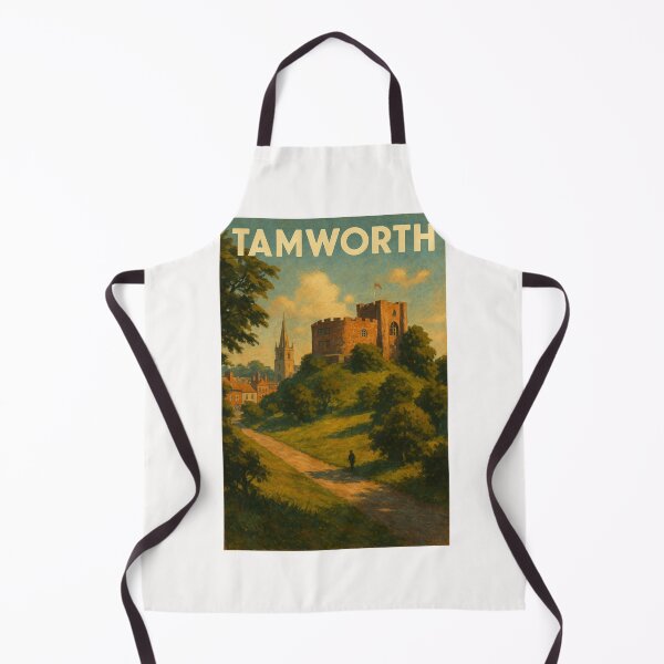 Item preview, Tamworth Castle and English Townscape designed and sold by Places On Earth.