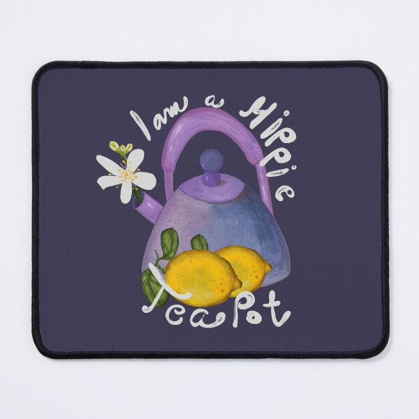 Item preview, Hippie teapot designed and sold by fridayillu.