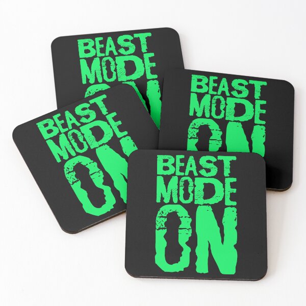 Item preview, Badass Fitness Quotes | Beast Mode On designed and sold by typoinspired.