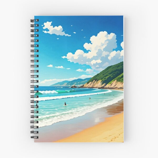 Item preview, Playa de Laga, Basque Country: Surfer’s Golden-Sand Splendor designed and sold by LSVart.