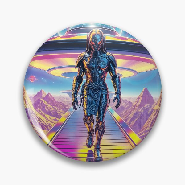Item preview, Psychedelic Anunnaki Exiting UFO designed and sold by DMT-FM.