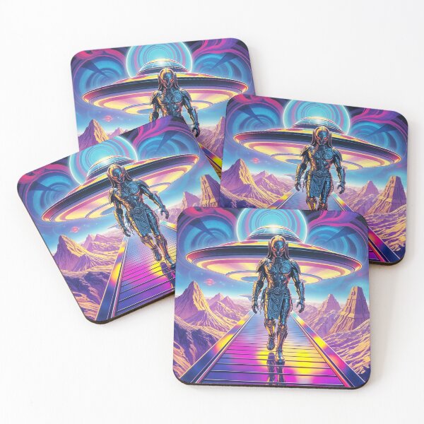 Item preview, Psychedelic Anunnaki Exiting UFO designed and sold by DMT-FM.