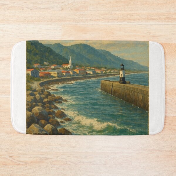 Item preview, Greymouth New Zealand Lighthouse and Coast designed and sold by Places On Earth.