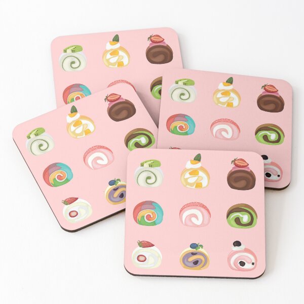 Item preview, Assorted Flavors of Fruity Jelly Roll Cakes designed and sold by Alicia Chee.
