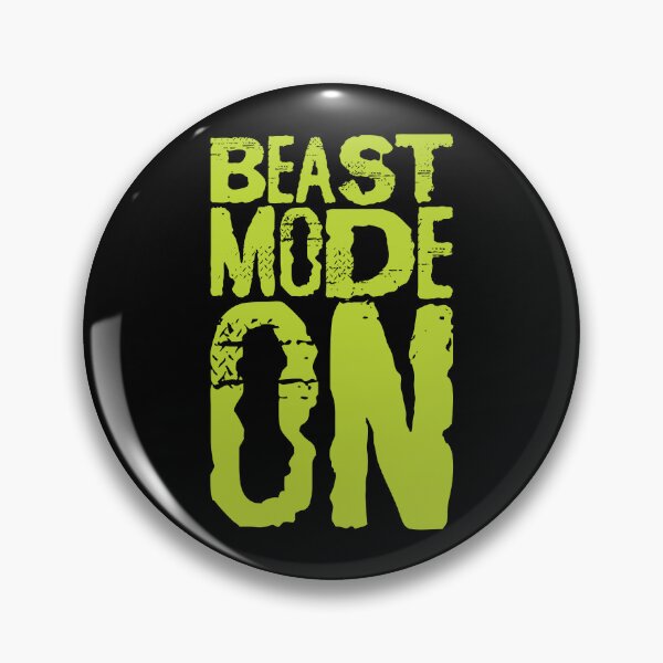 Item preview, Badass Fitness Quotes | Beast Mode On designed and sold by typoinspired.