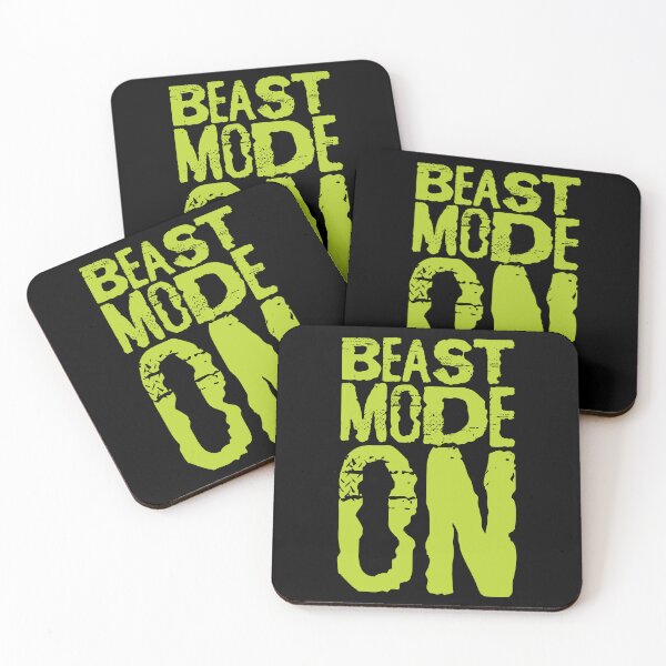 Item preview, Badass Fitness Quotes | Beast Mode On designed and sold by typoinspired.