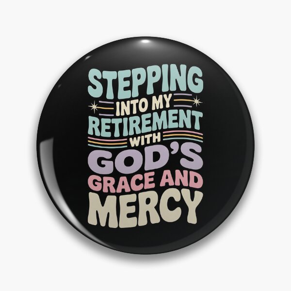 Item preview, Stepping Into My Retirement With God's Grace And Mercy - This is the perfect gift for a woman stepping into retirement with confidence, grace, and faith in her heart. designed and sold by ZyziowskyArt.