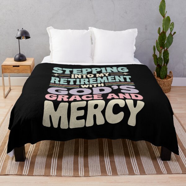 Item preview, Stepping Into My Retirement With God's Grace And Mercy - This is the perfect gift for a woman stepping into retirement with confidence, grace, and faith in her heart. designed and sold by ZyziowskyArt.