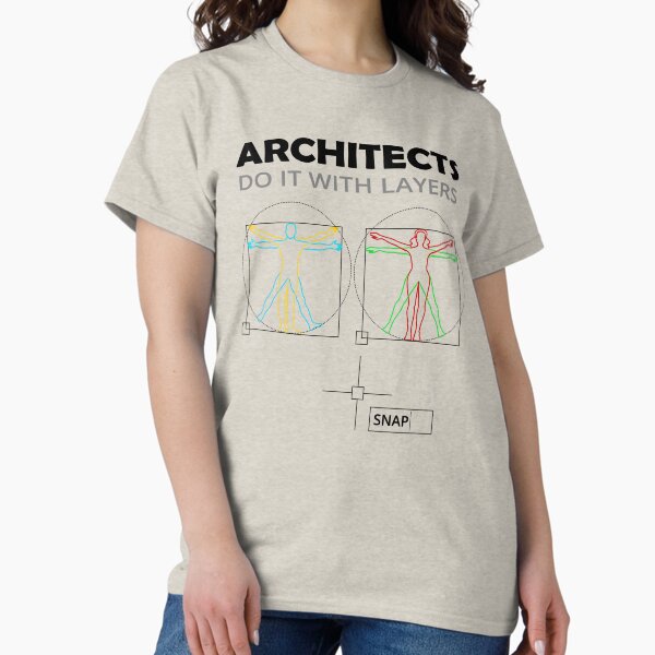 Item preview, Architects do it with layers. designed and sold by Sarcastic Warriors.