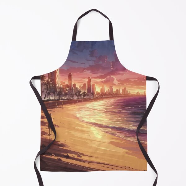 Item preview, Playa de Levante, Benidorm: Sunset Curve of Golden Sands designed and sold by LSVart.